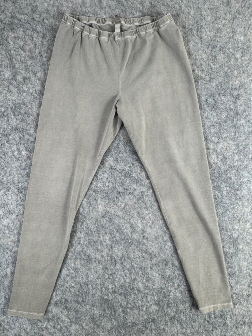 SKIMS Pants Leggings Sz 2X Ecru Beige High Rise Ankle